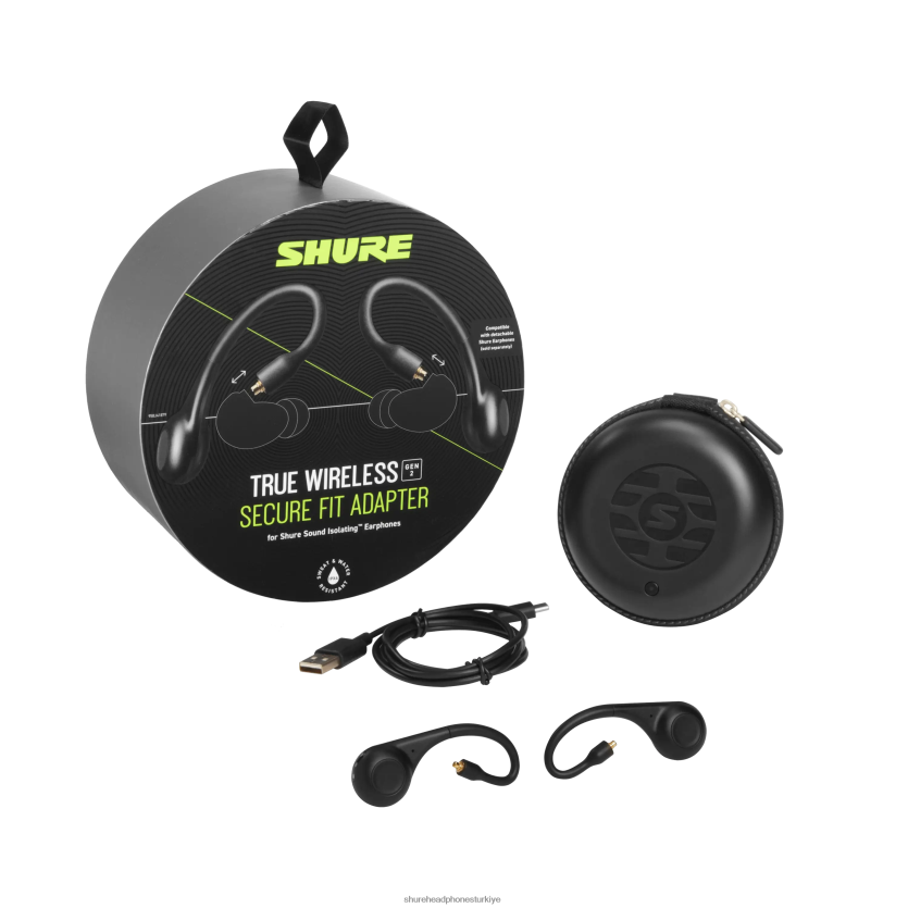 Shure gerçek kablosuz güvenli uyum adaptörü gen 2 TF0ZT18 Aksesuarlar yepyeni