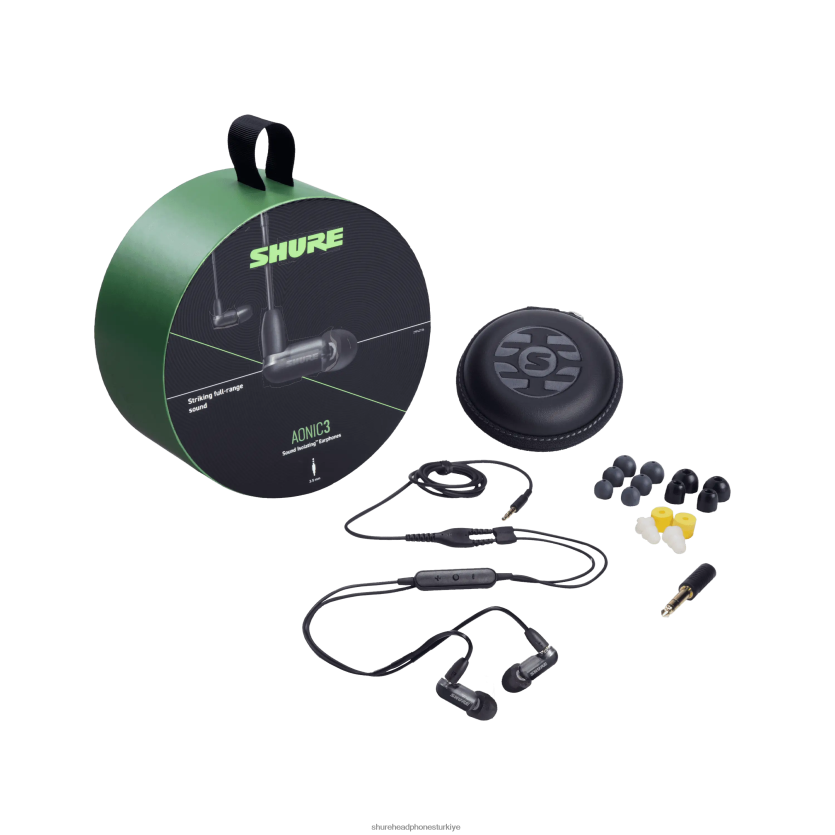 Shure aonik 3 TF0ZT27 kulaklık siyah