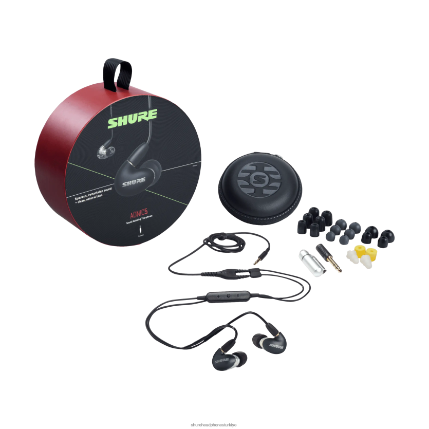 Shure aonik 5 TF0ZT31 kulaklık siyah