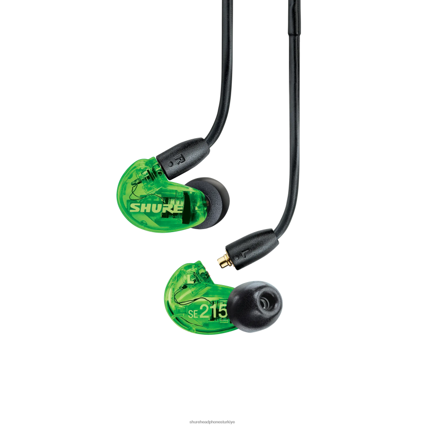 Shure se215 pro TF0ZT25 kulaklık yeşil