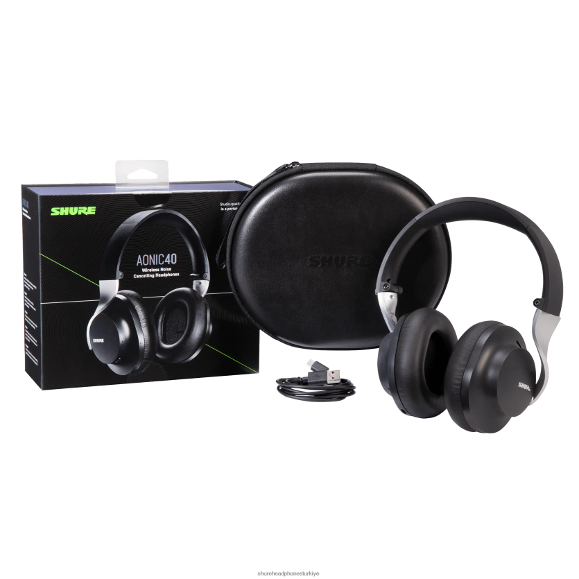 Shure aonik 40 TF0ZT4 kulaklıklar siyah