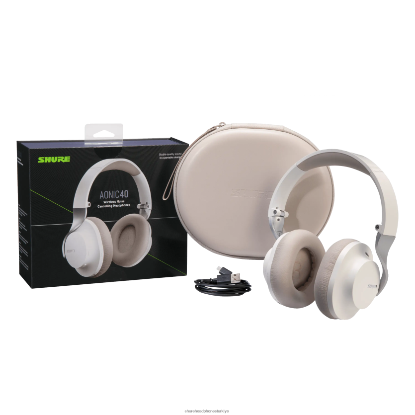Shure aonik 40 TF0ZT5 kulaklıklar beyaz