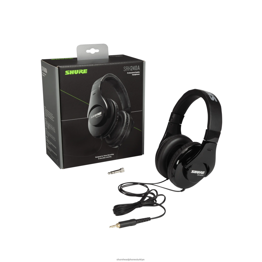 Shure srh240a TF0ZT35 kulaklıklar yepyeni